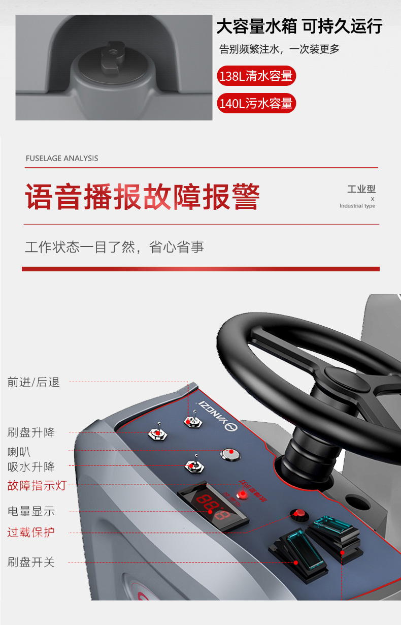 扬子X7驾驶式洗地机(图14) 扬子X7驾驶式洗地机(图14)